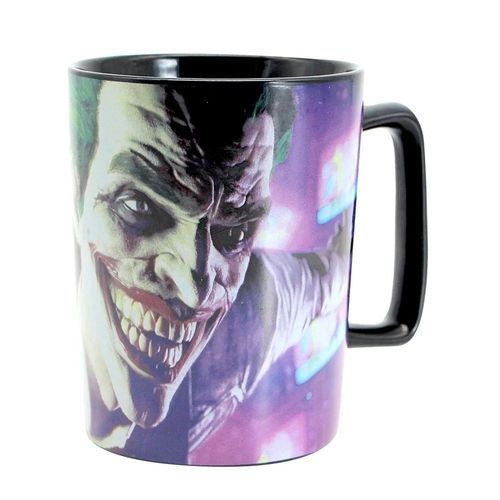 Caneca 500ml C/alca Quadrada Coringa - Zona