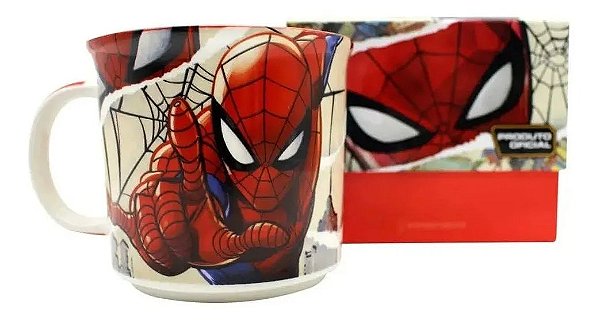 Caneca 350ml Tom Spider Hp Paginas - Zona