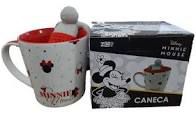 Caneca 350ml C/infusor Cha Minnie Mouse - Zona