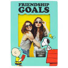 Porta Retrato 18x13cm Mdf Friendship Goals - Zona