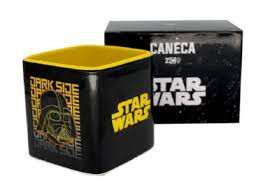 Caneca 300ml Cubo Dark Geometric - Zona