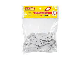 Chaveiro Plus C/25 Branco - Waleu