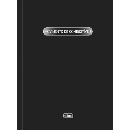 Livro Movimento 100f Combustiveis - Tilibra