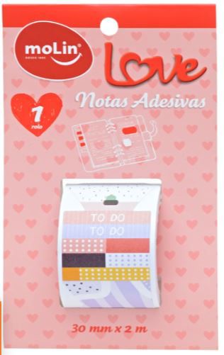 Notas Adesivas 2m Sortida - Molin