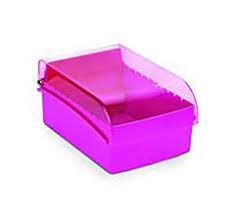Fichario De Mesa 4x6 Rosa - Waleu