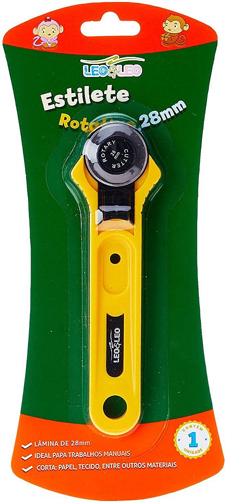 Estilete 28mm Rotativo - Leoarte