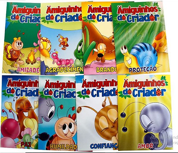 Solapa C/8 Amiguinhos Do Criador - Bicho Esperto