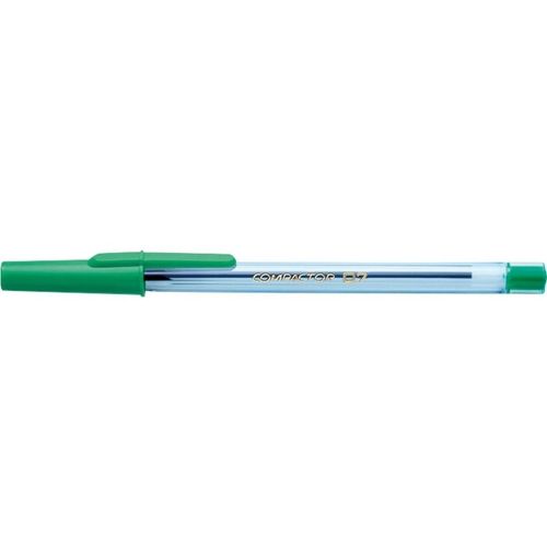 Caneta Esf 07 C/tampa Verde - Compactor