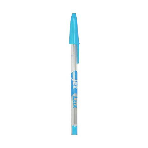 Caneta Esf 1.0mm C/tampa Jet Lux Azul Cl-compactor