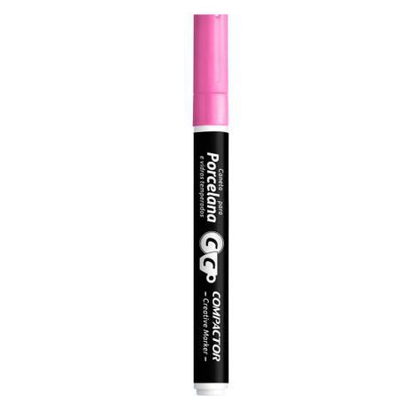 Marcador Porcelana Creative Rosa - Compactor