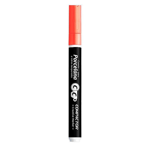 Marcador Porcelana Creative Metal Verm - Compactor