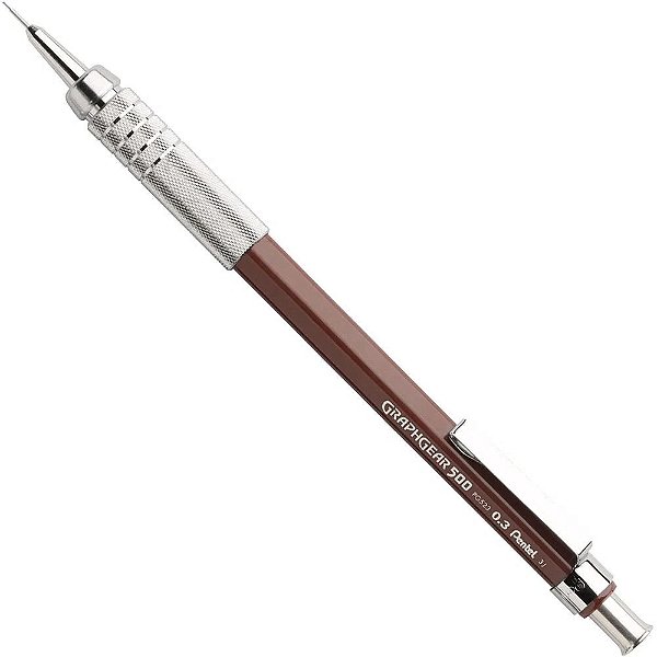 Lapiseira 0,3mm Graphgear 500 - Pentel