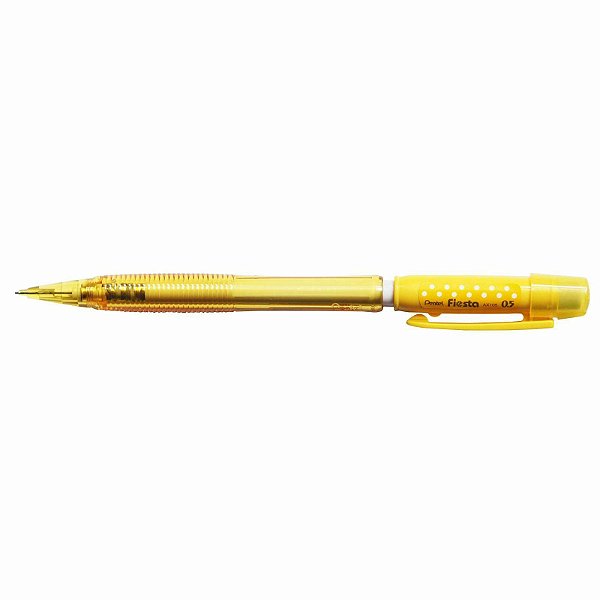 Lapiseira 0,5mm Fiesta Poa Amarela - Pentel