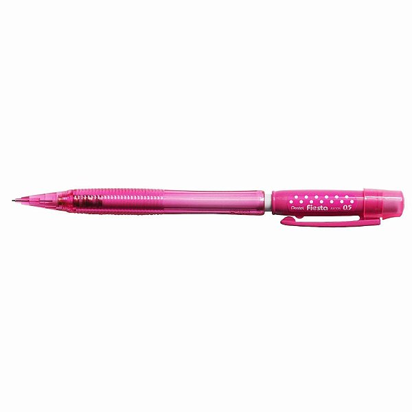 Lapiseira 0,5mm Fiesta Poa Rosa - Pentel