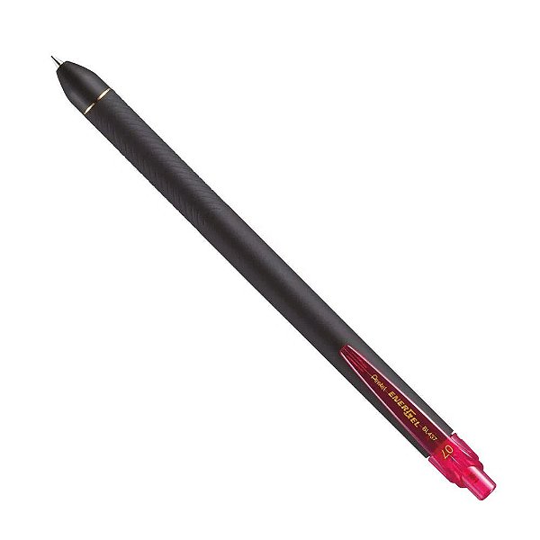 Caneta Energel 0.7mm Ret Black Rosa - Pentel