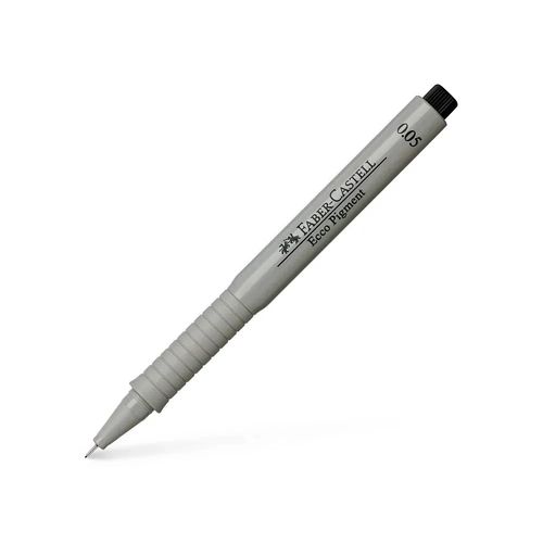 Caneta Nanquim 0.05mm Ecco Pigment Preta - Faber