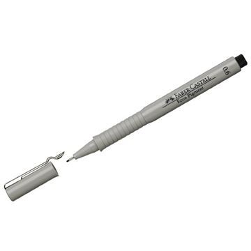 Caneta Nanquim 0.6mm Ecco Pigment Preta - Faber