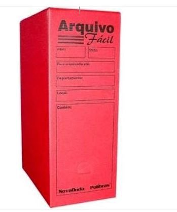 Arquivo Morto Oficio Multionda Vermelho - Alaplast