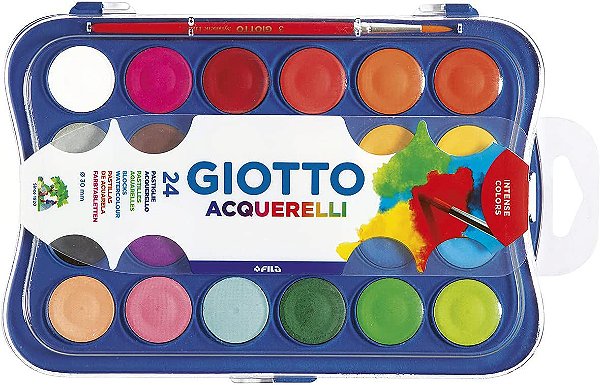 Aquarela Giotto 30mm 24 Cores - Canson