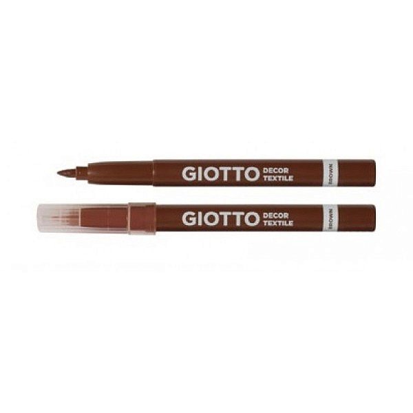 Caneta P/tecido Giotto Marrom - Canson