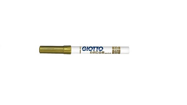 Marcador Giotto Decor Metal Ouro - Canson