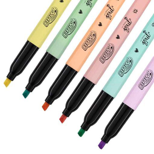 Marca Texto Pastel Sortido - Brw