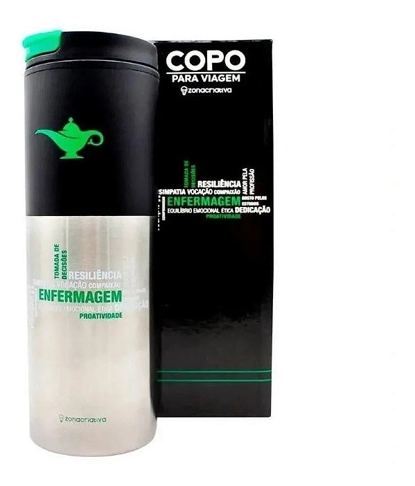 Copo Viagem 500ml Smart Profissoes Enfermage- Zona