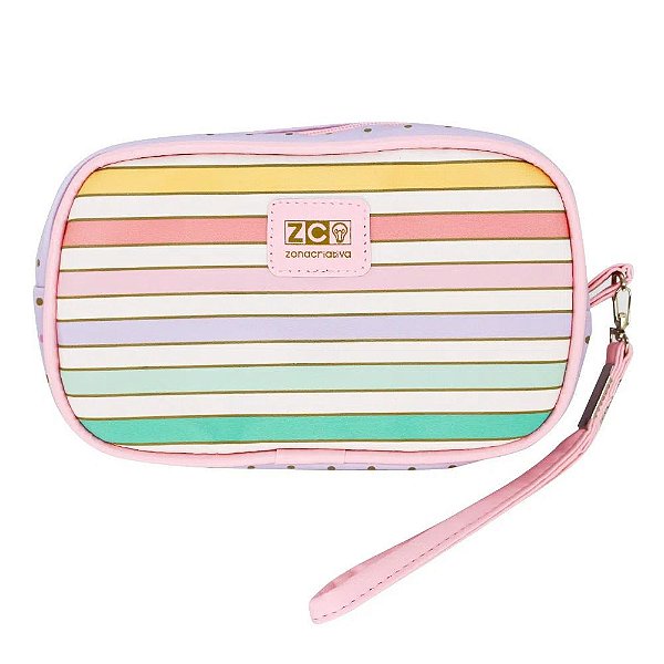 Necessaire Viagem Colors Listras - Zona