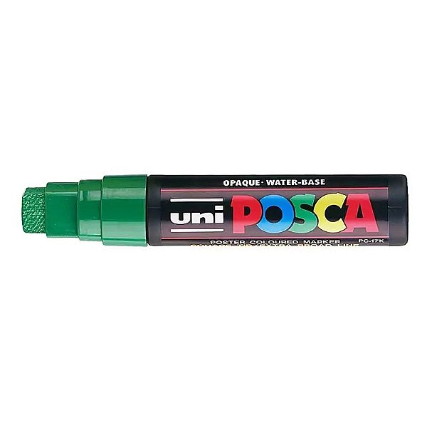 Caneta Bulled Shaped Posca 17k Verde - Uni Ball