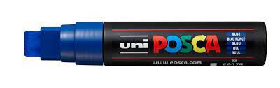 Caneta Bulled Shaped Posca 17k Azul - Uni Ball