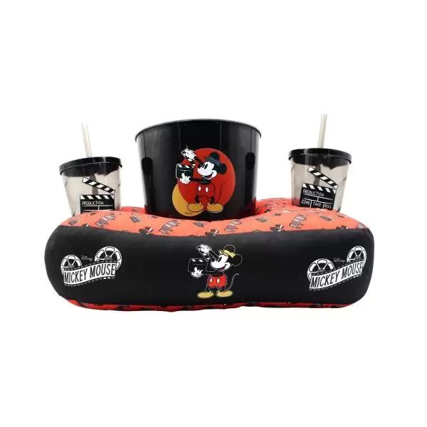 Kit Almofada Pipoca Fibra Mickey - Zona