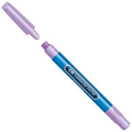Caneta Marca Texto Lumini Gel Pastel Lilas - Cis