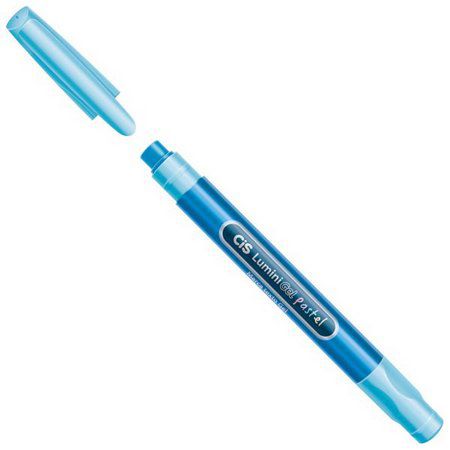 Caneta Marca Texto Lumini Gel Pastel Azul - Cis