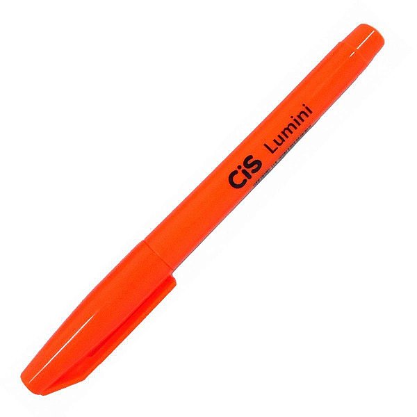 Caneta Marca Texto Lumini Neon Laranja - Cis