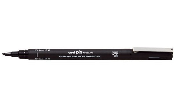 Caneta Pin Fine Line 2.0 Preta - Uni