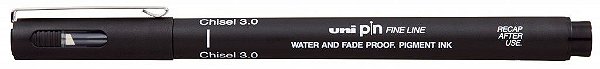 Caneta Pin Fine Line 3.0 Preta - Uni