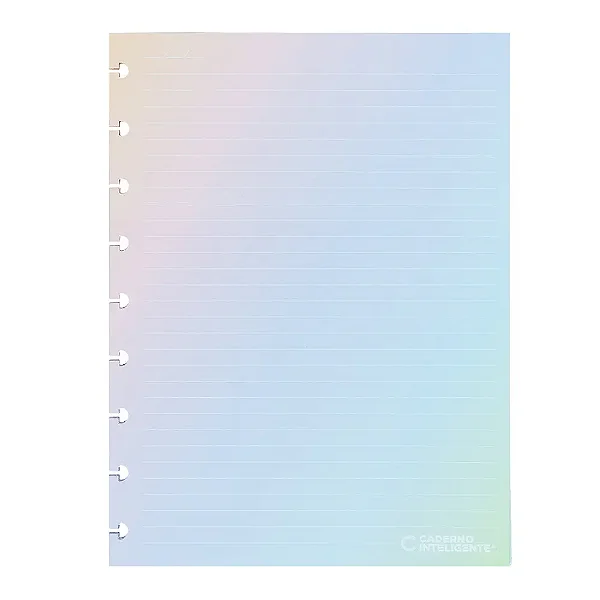 Refil Md 120g Rainbow Pautado-caderno Inteligente