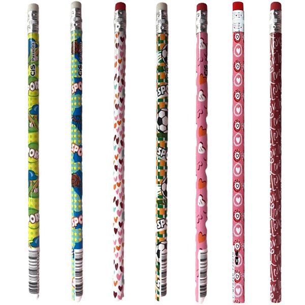 Lapis Preto C/borracha Passions - Cis