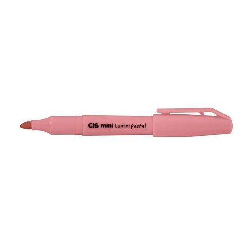 Marcador Texto Mini Lumini Pastel Rosa - Cis