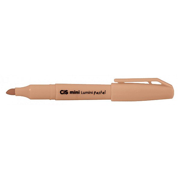 Marcador Texto Mini Lumini Pastel Laranja - Cis