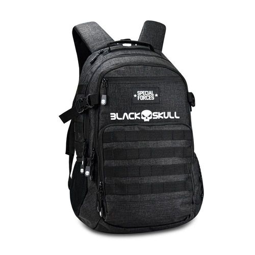 Mochila Costa Lote 2140 Black Skull Preta - Clio