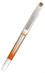 Caneta Rollerball 0,7mm Eye Needle Laranja - Uni