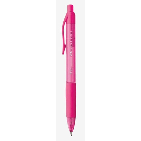 Lapiseira Poly 0,7mm Rosa - Faber Castell