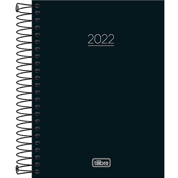 Agenda 2026 Esp M4 Pepper Preta - Tilibra