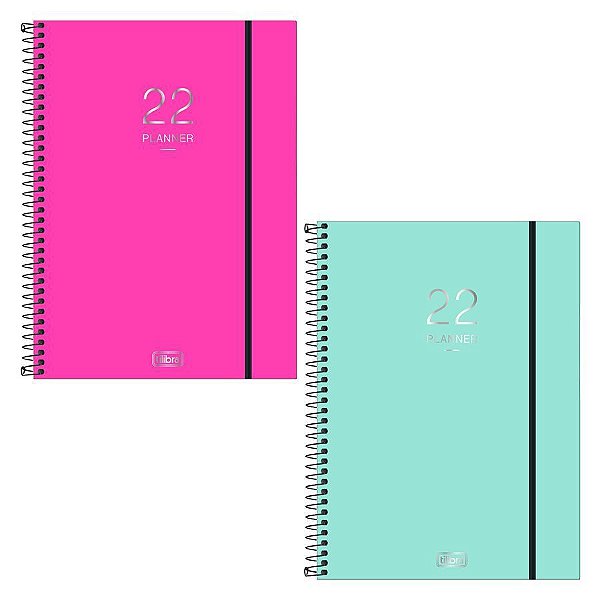 Agenda 2022 Esp M9 Planner Neon - Tilibra