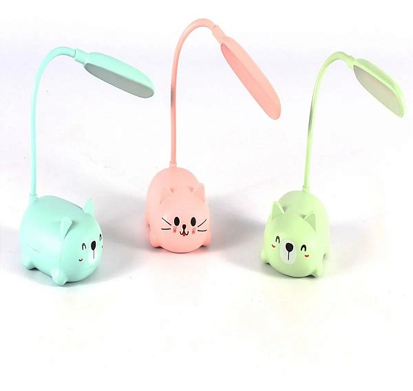Luminaria Mesa Led Portatil Animals - Novo Seculo