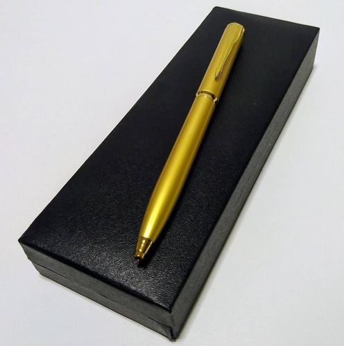 Estojo C/2 Caneta Metal Preto/dourado - Onyx
