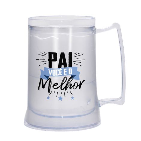 Caneca Gel Meu Pai E O Melhor Com Certeza - Sgift