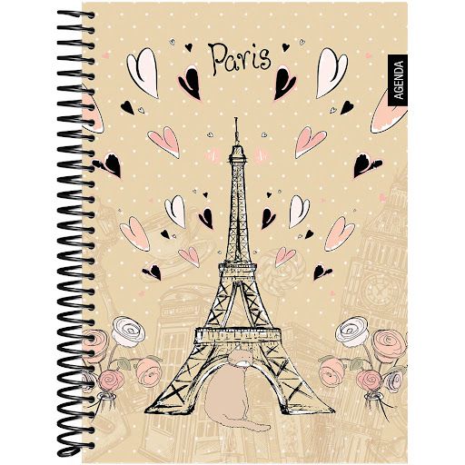 Agenda Esp Cd 1/8 160f Permanente Pop - Bahia