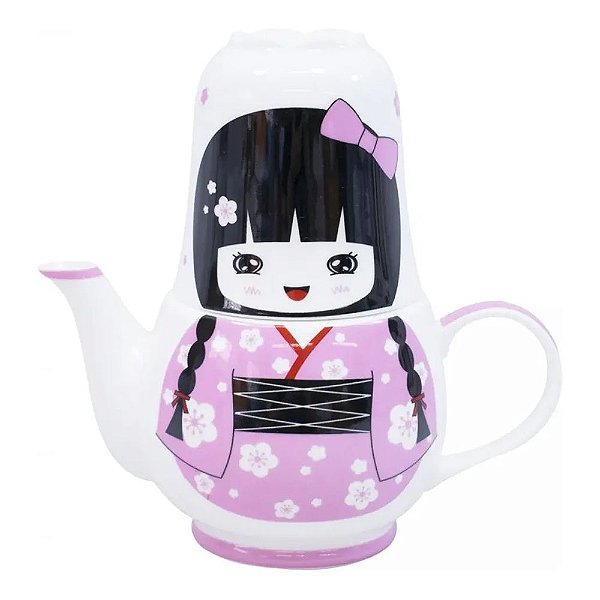 Caneca Com Bule Japonesa - Mileno